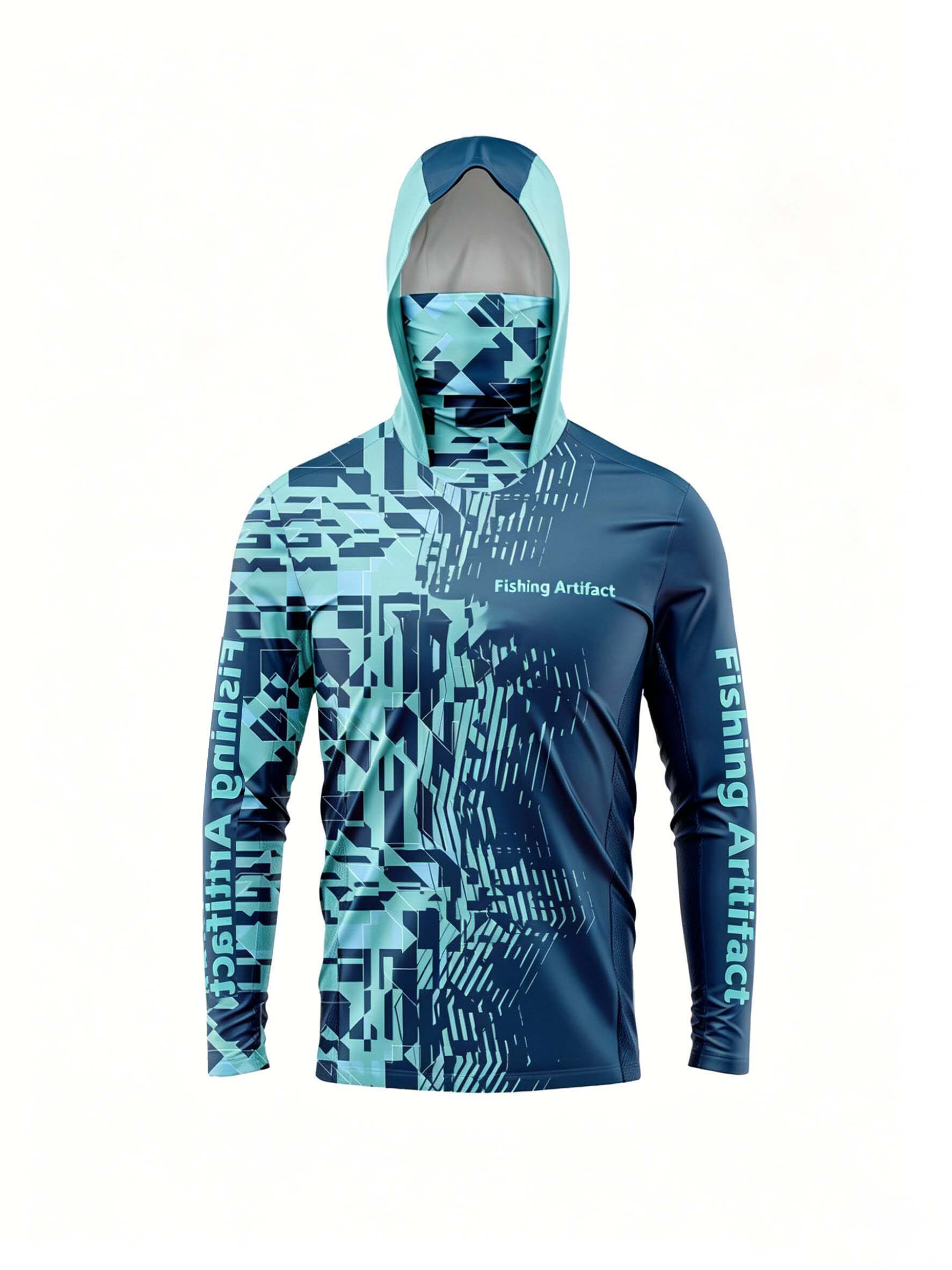 Mens Fashion Summer - Men's Summer Fishing Hoodie, Long Sleeved