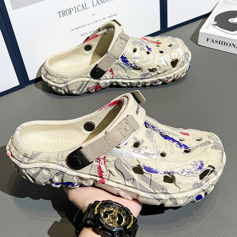 Men'S Fashion News - Men's Slippers EVA Hole Mens Mules