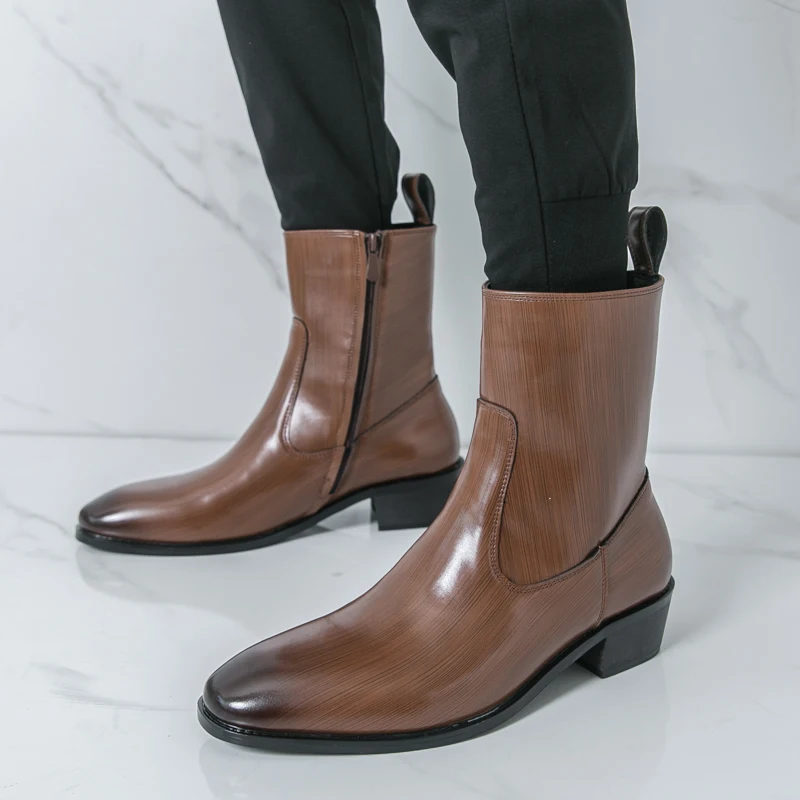 Classic Comfy Ankle Boots Bota - Men'S Fashion News recension och pris