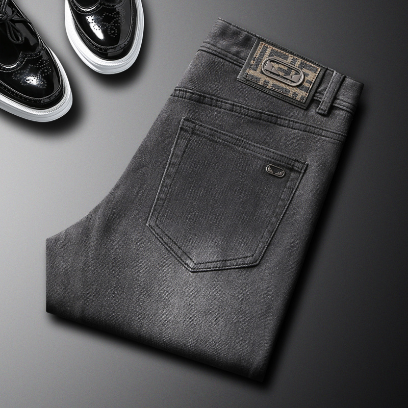 2025 autumn new trendy brand j - Men'S Fashion Grey Jeans recension och pris
