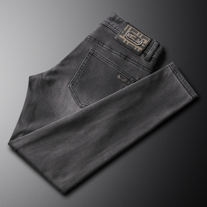 2025 autumn new trendy brand j - Men'S Fashion Grey Jeans recension och pris
