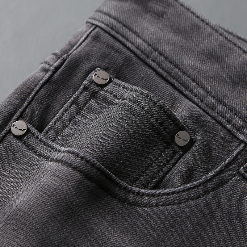 2025 autumn new trendy brand j - Men'S Fashion Grey Jeans recension och pris