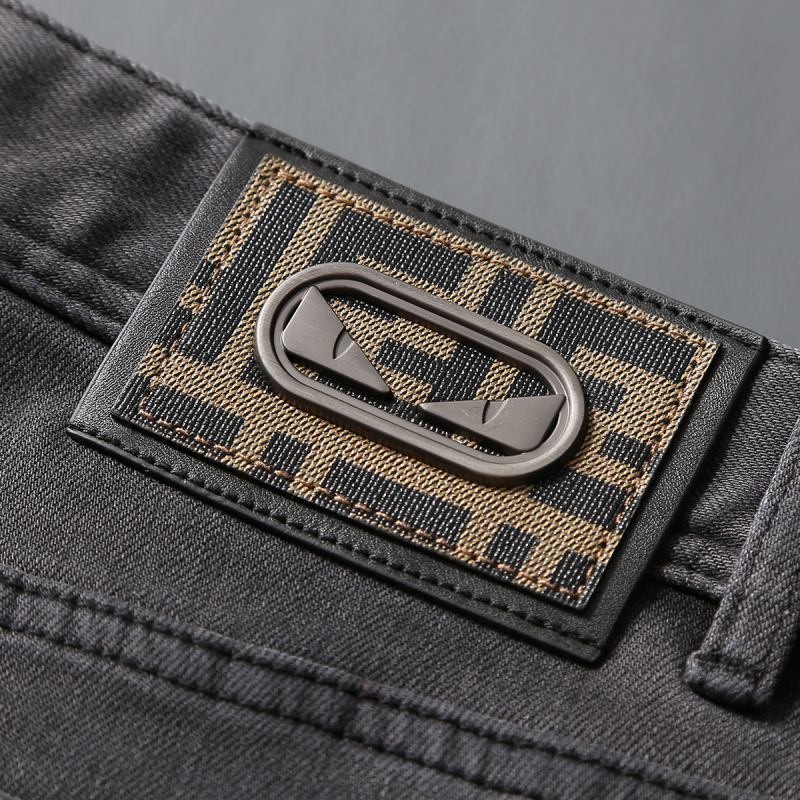 2025 autumn new trendy brand j - Men'S Fashion Grey Jeans recension och pris