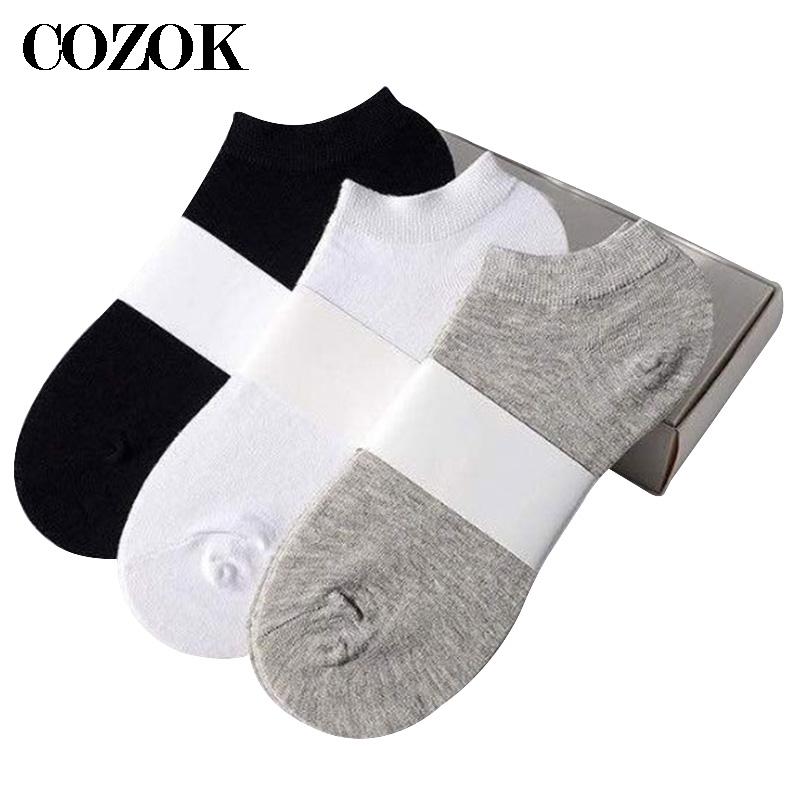 10pcs=5 Pairs Mens Socks Casua - Socks Ankle Men recension och pris