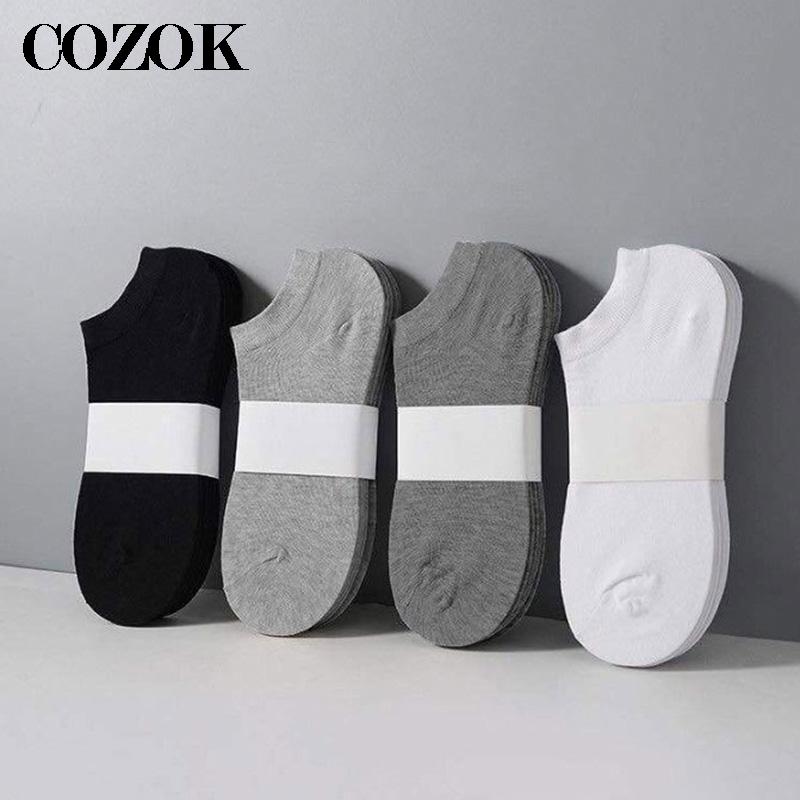10pcs=5 Pairs Mens Socks Casua - Socks Ankle Men recension och pris