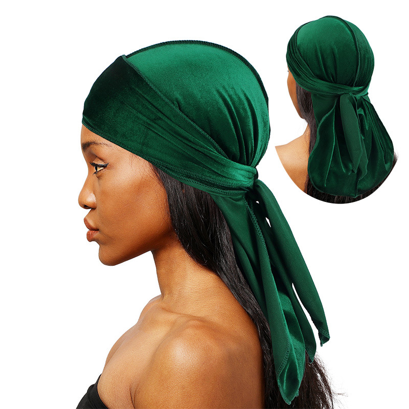 Unisex Men Women Velvet Durags - Men'S Fashion With Hat recension och pris