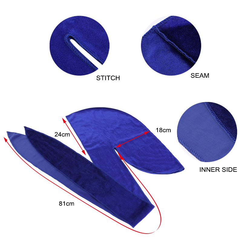 Unisex Men Women Velvet Durags - Men'S Fashion With Hat recension och pris