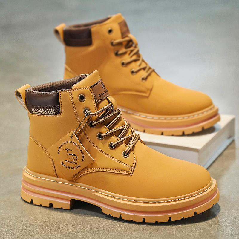 Classic Men High Top Boots Hig - Men'S Fashion News recension och pris