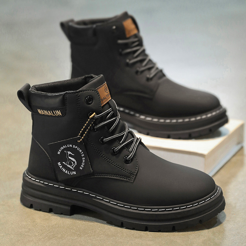 Classic Men High Top Boots Hig - Men'S Fashion News recension och pris