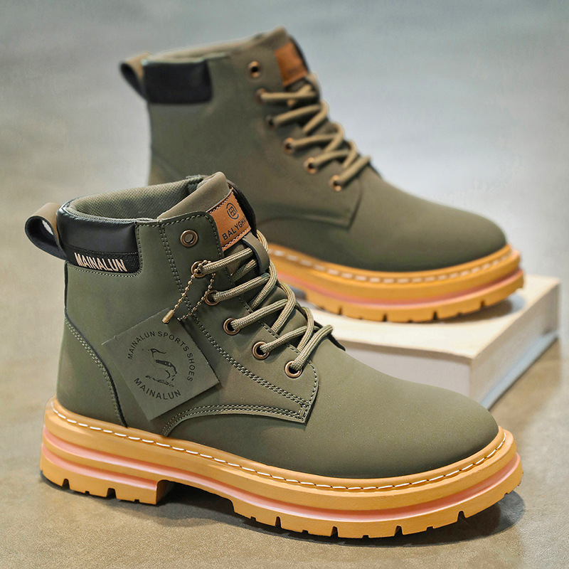 Classic Men High Top Boots Hig - Men'S Fashion News recension och pris