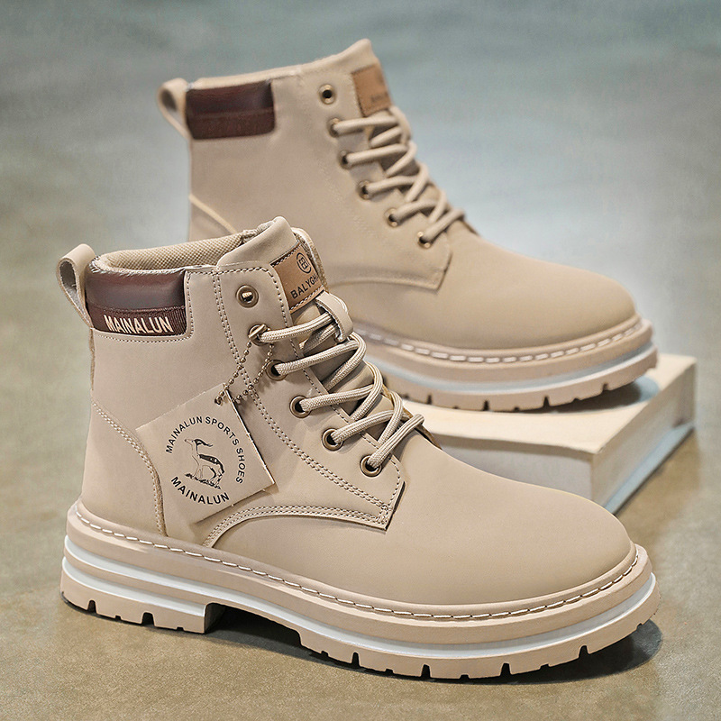 Classic Men High Top Boots Hig - Men'S Fashion News recension och pris