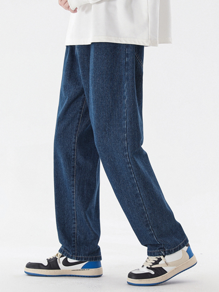 2023 New Korean Fashion Men's  - Men'S Fashion Grey Jeans recension och pris