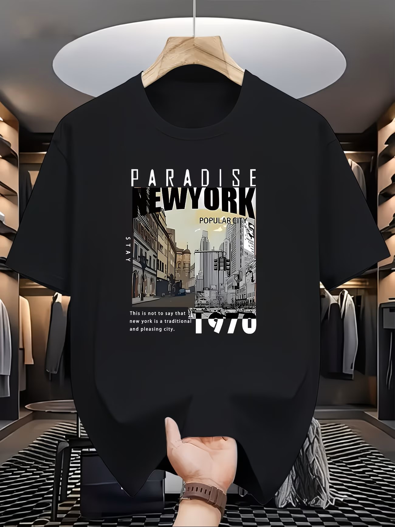 Men'S Fashion Casual PARADISE  - Men'S Fashion New York recension och pris