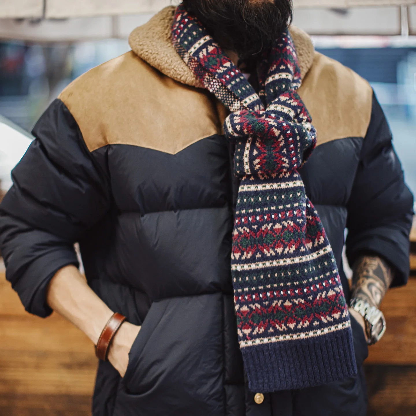 Maden Unisex Vintage Fair Isle - Men'S Fashion With Hat recension och pris