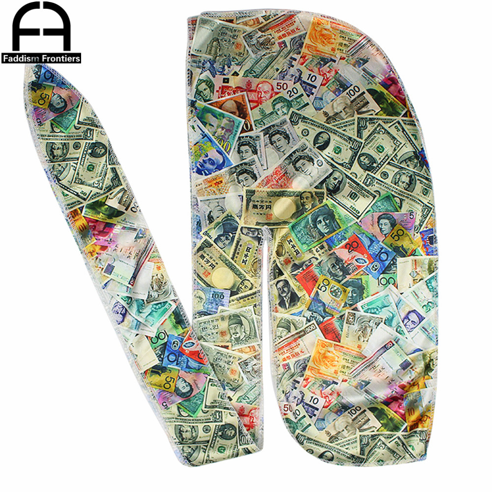 Custom Money Men Silk Durag Ba - Men'S Fashion With Hat recension och pris