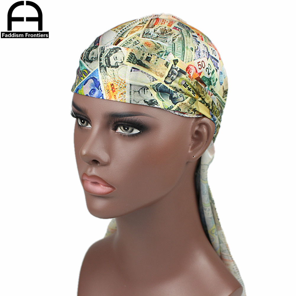 Custom Money Men Silk Durag Ba - Men'S Fashion With Hat recension och pris
