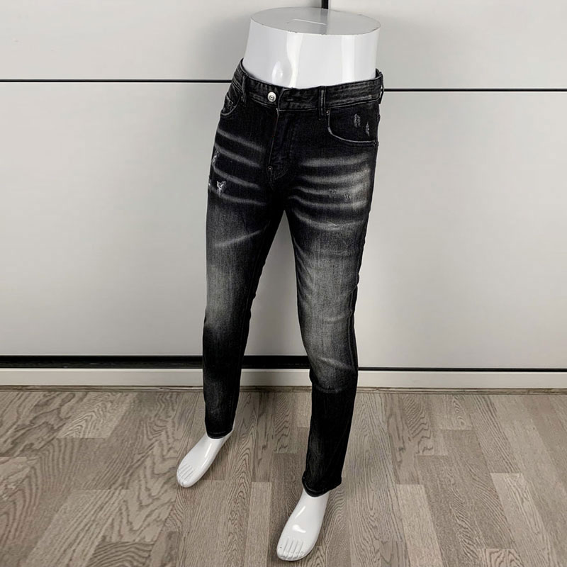 Street Fashion Men's Tight Bla - Men'S Fashion Grey Jeans recension och pris