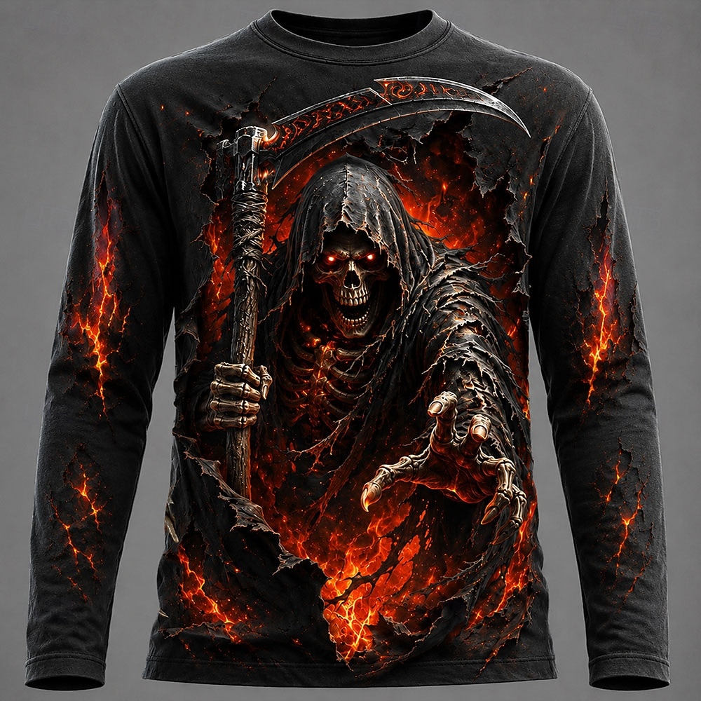 Halloween Men 3D Graphic Print - Men'S Fashion T Shirts recension och pris