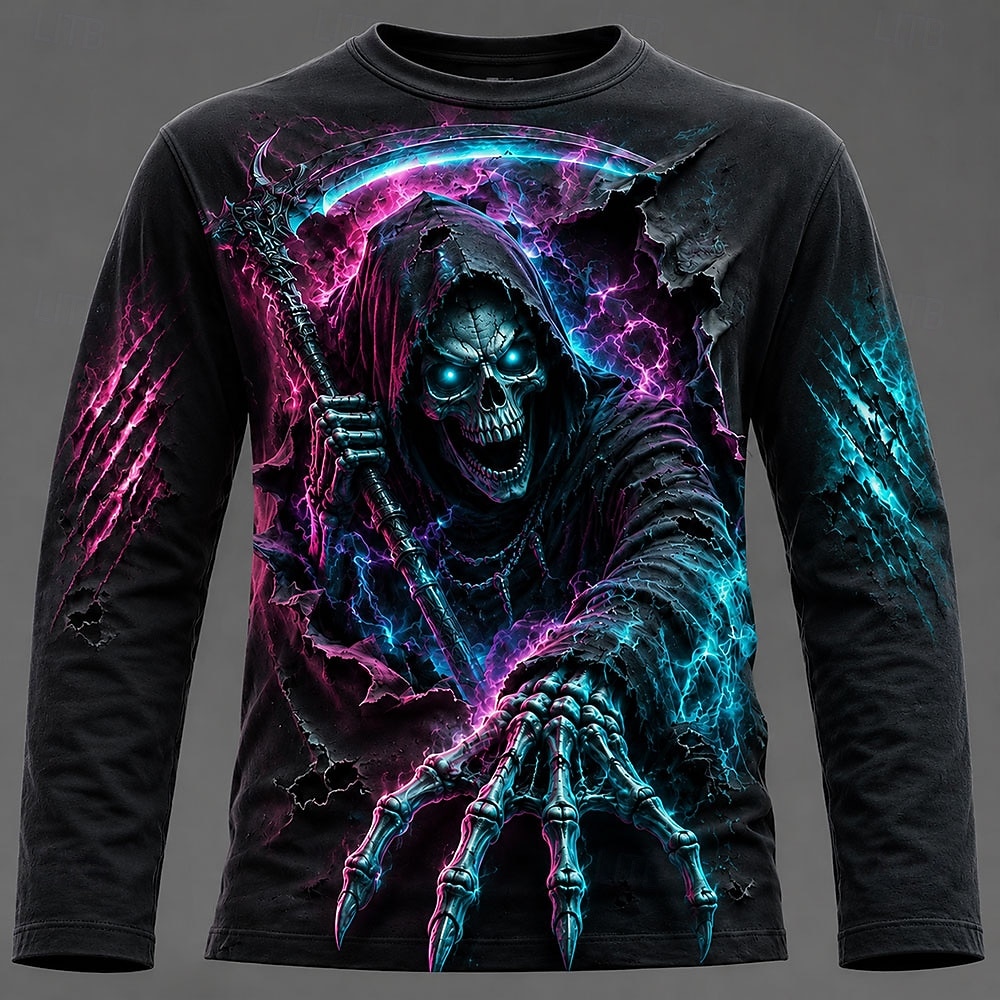 Halloween Men 3D Graphic Print - Men'S Fashion T Shirts recension och pris