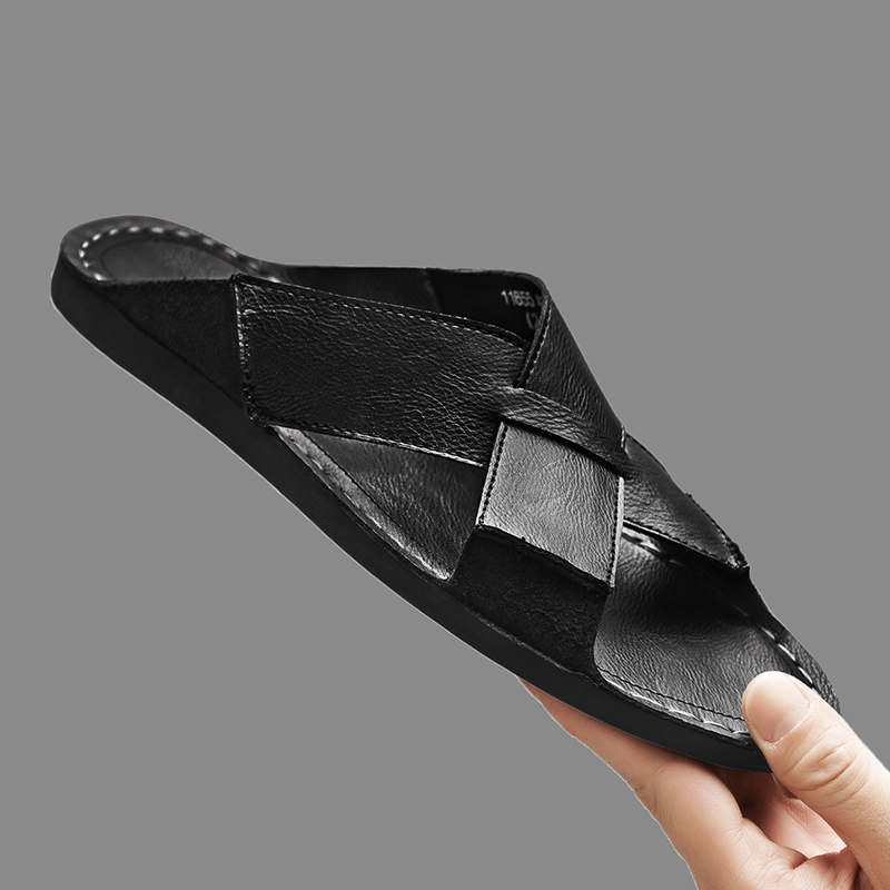 Fashion Genuine Leather Men Sl - Men'S Fashion News recension och pris