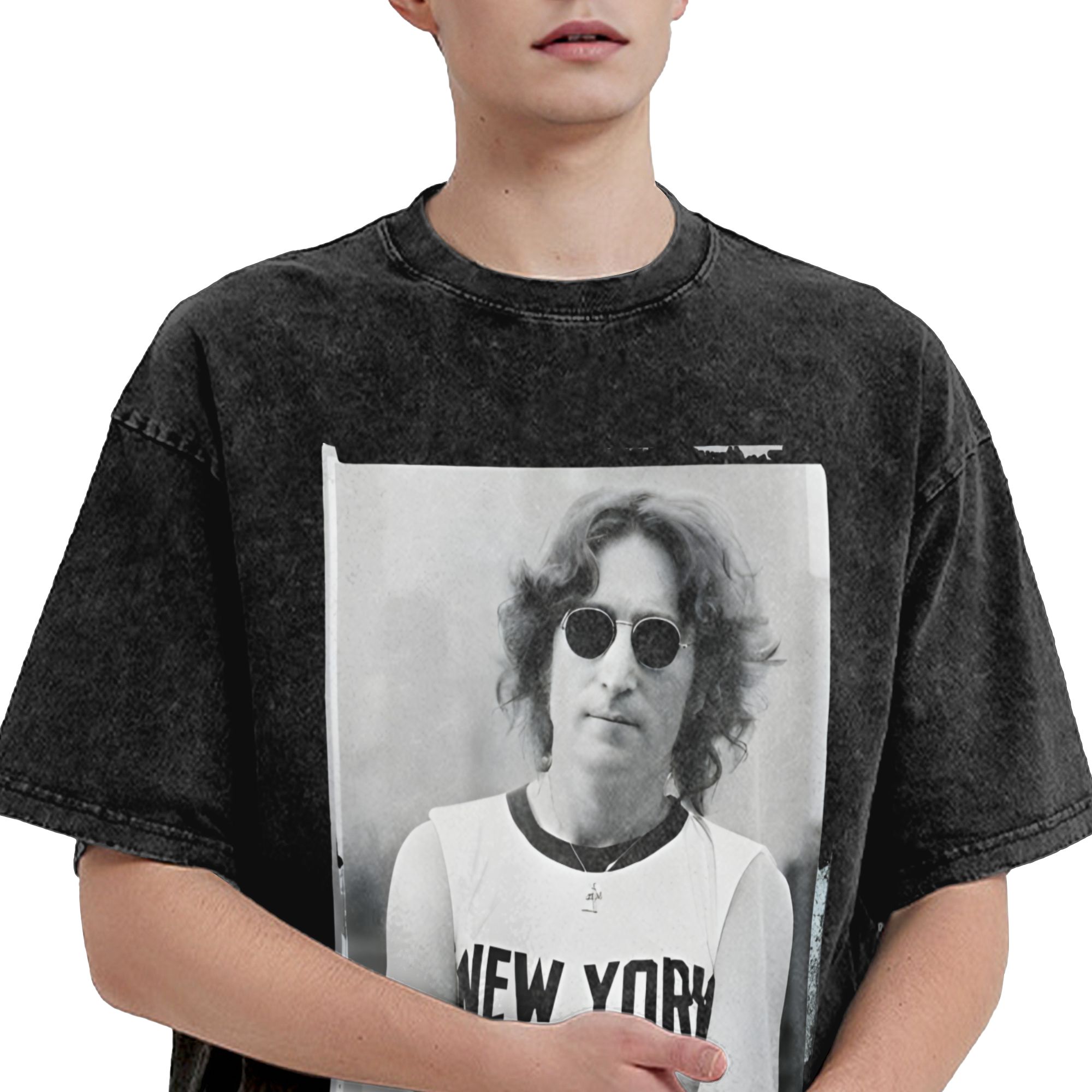 Harajuku Washed Shirt John Len - Men'S Fashion New York recension och pris