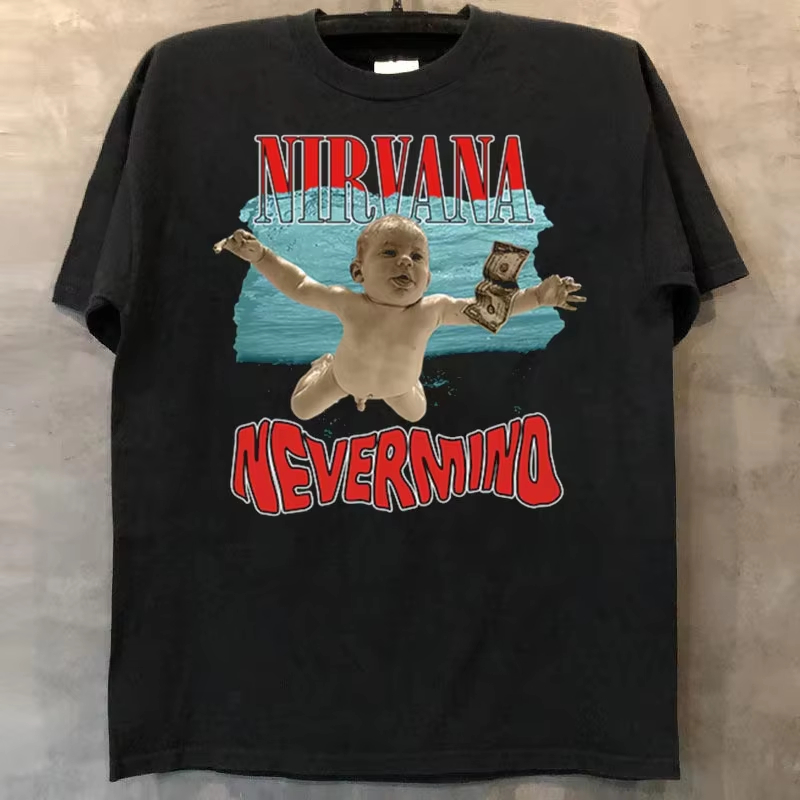 Nirvana Nevermind Funny Classi - Poster Men Fashion recension och pris
