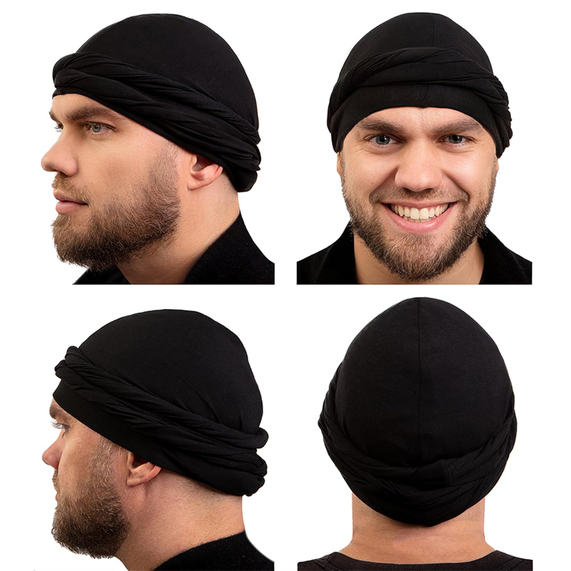 New Elastic Men's Turban Hat W - Men'S Fashion With Hat recension och pris