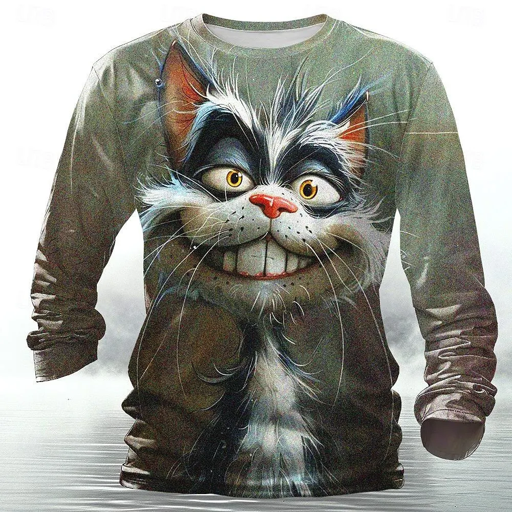 Funny 3D Animal Print Mens T S - Mens Fashion Clothes recension och pris