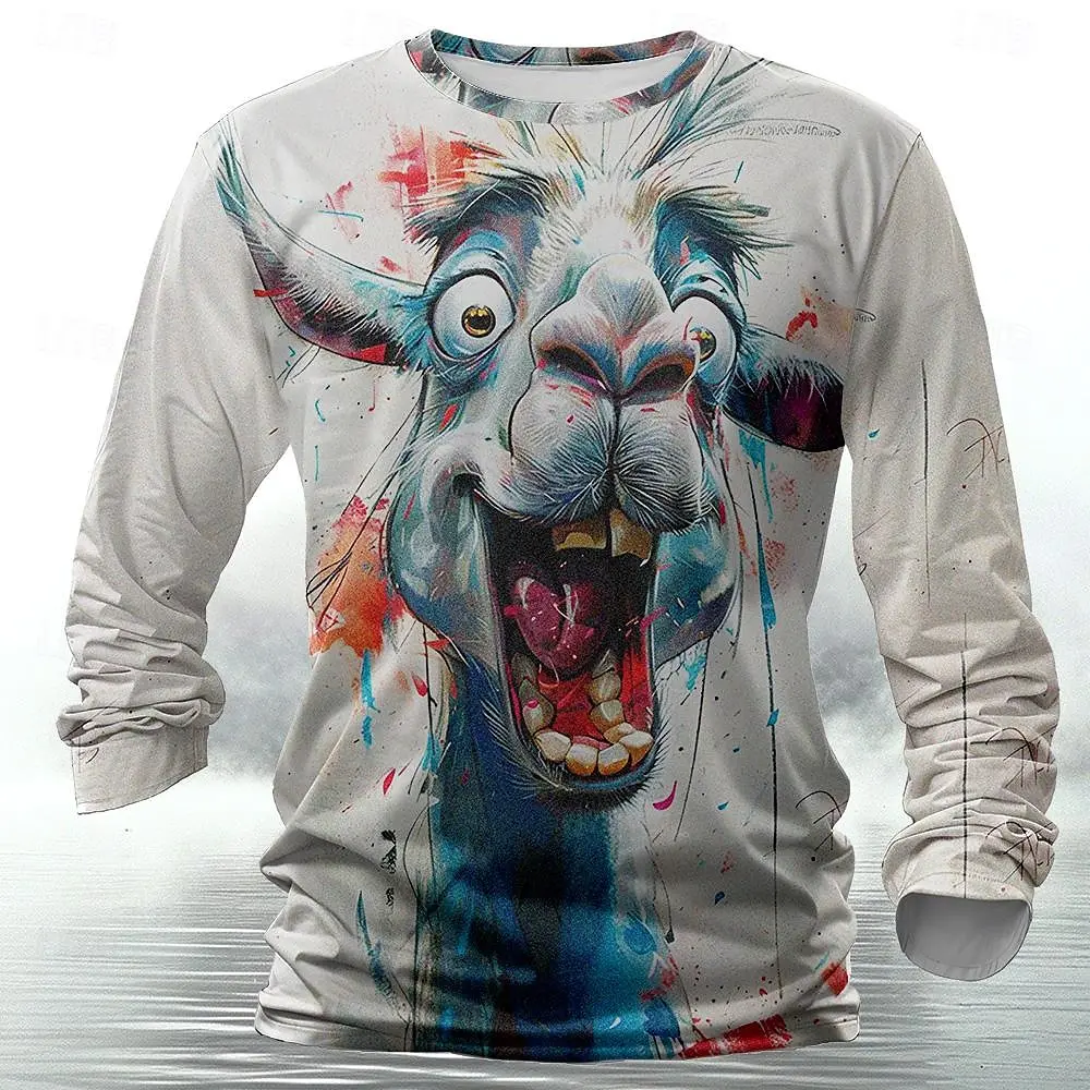 Funny 3D Animal Print Mens T S - Mens Fashion Clothes recension och pris