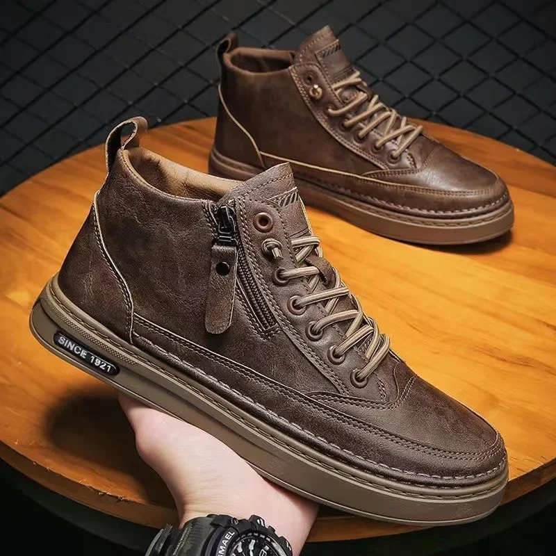 Men's Shoes Fashion High Top S - Mens Fashion Trainers recension och pris