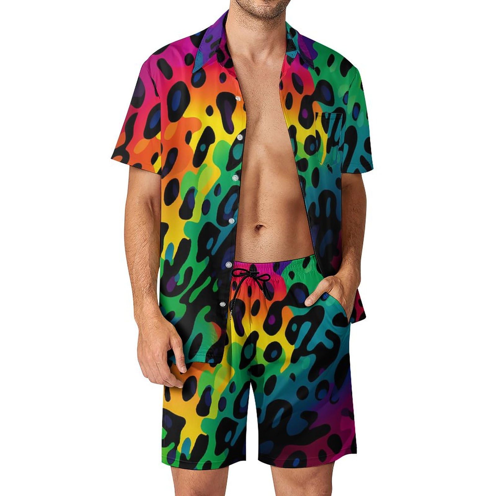 Summer Irregular Geometric 3D  - Men'S Fashion Videos recension och pris