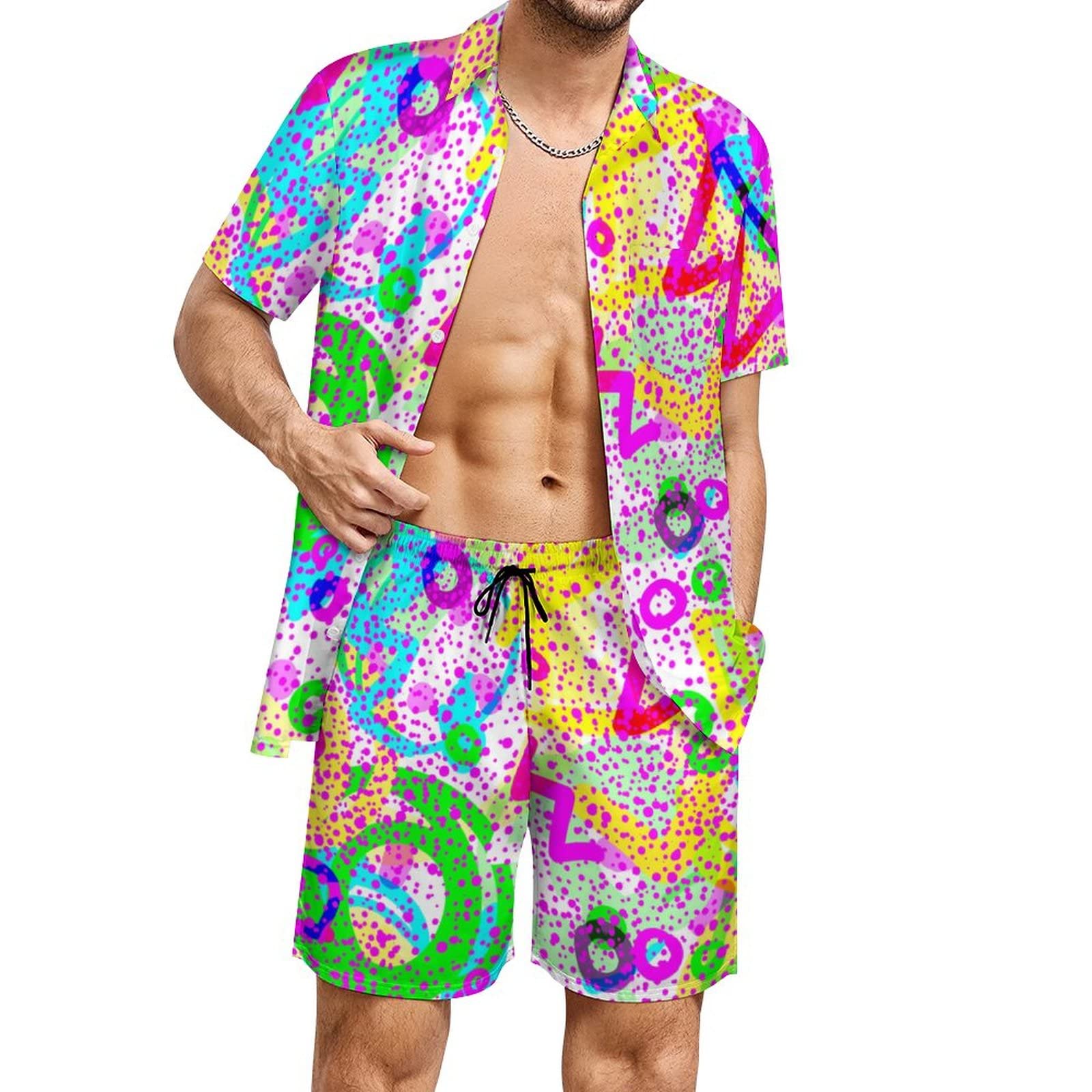 Summer Irregular Geometric 3D  - Men'S Fashion Videos recension och pris