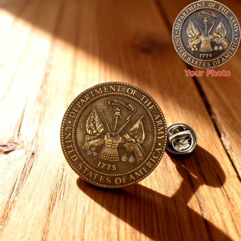 Custom Photo Brooch Personaliz - Men'S Fashion With Hat recension och pris