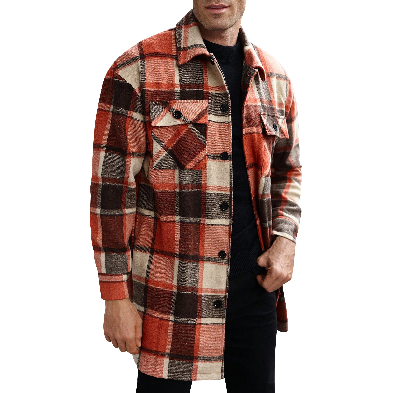 Double Pocket Trench Coat Men' - Men'S Fashion X recension och pris