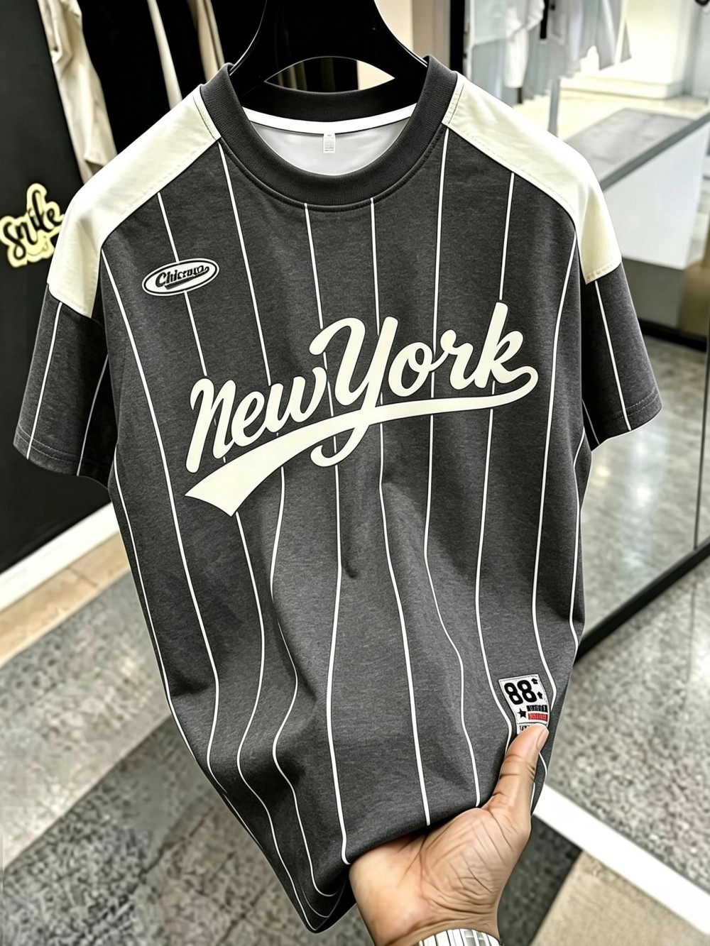 Fashionable new men's summer t - Men'S Fashion New York recension och pris