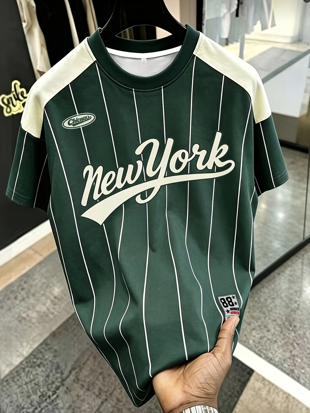 Fashionable new men's summer t - Men'S Fashion New York recension och pris