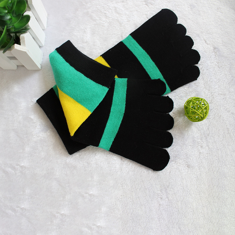 1/5 Pairs Men Five Toe Socks C - Socks Ankle Men recension och pris