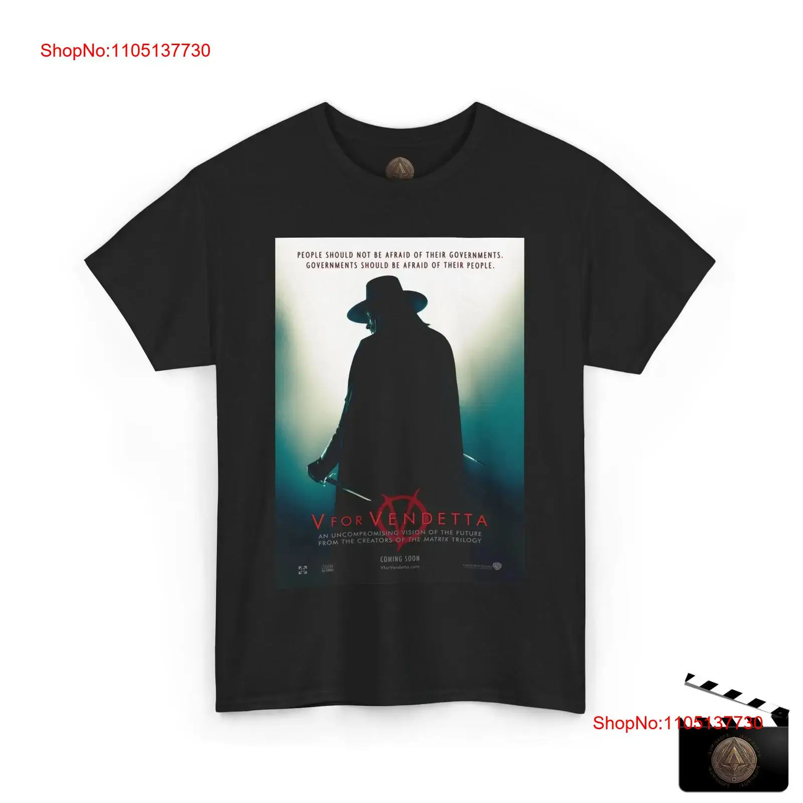 V For Vendetta Retro Movie Pos - Poster Men Fashion recension och pris