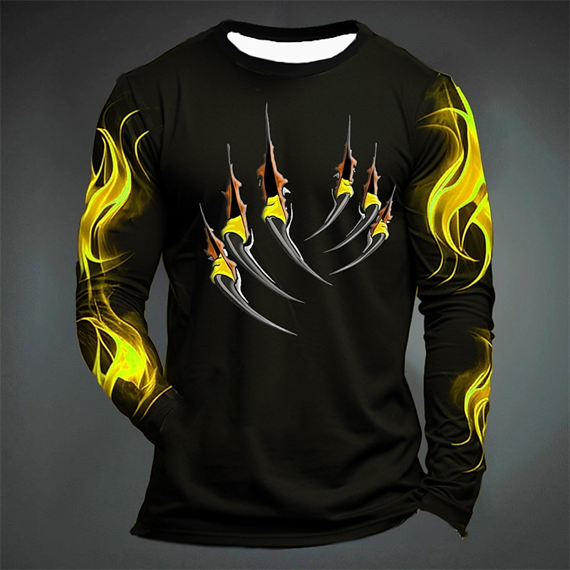 Funny Tiger Print T Shirt For  - Mens Fashion Clothes recension och pris