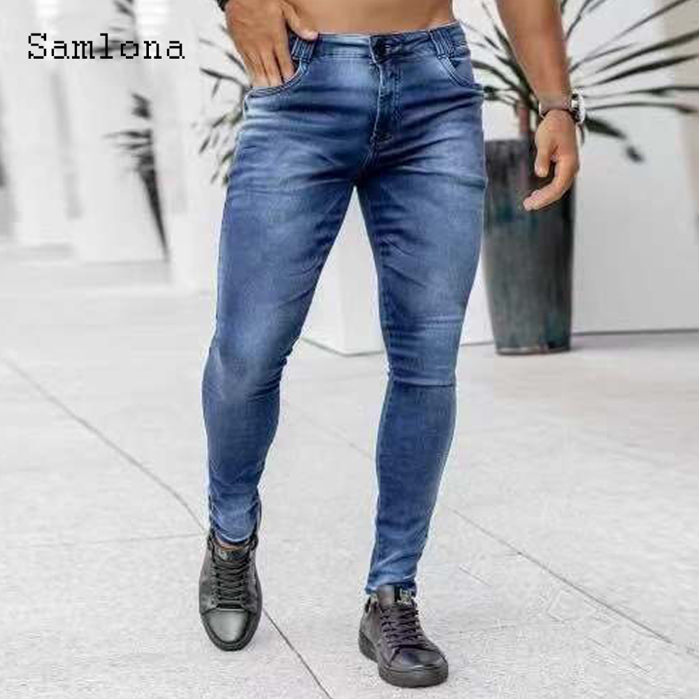 Samlona Jeans Mens Fashion Ski - Men'S Fashion Grey Jeans recension och pris