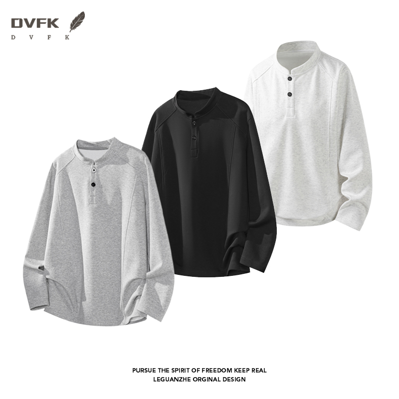 Men Raglan Sleeve Henley Long  - Mens Fashion Summer recension och pris