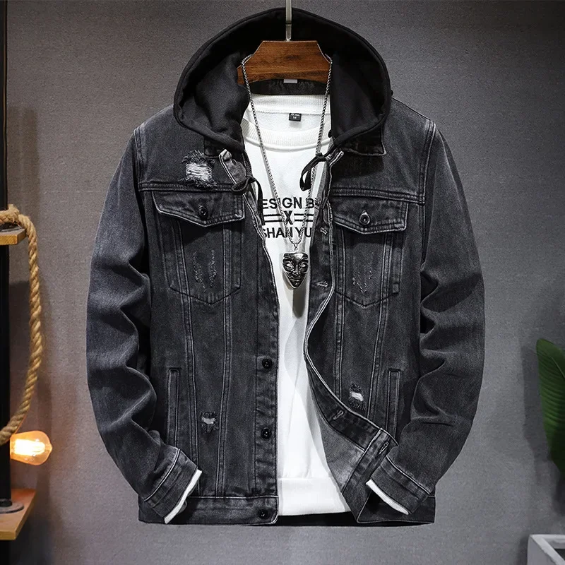 Pop Spring Autumn New Fashion  - Men'S Fashion Grey Jeans recension och pris