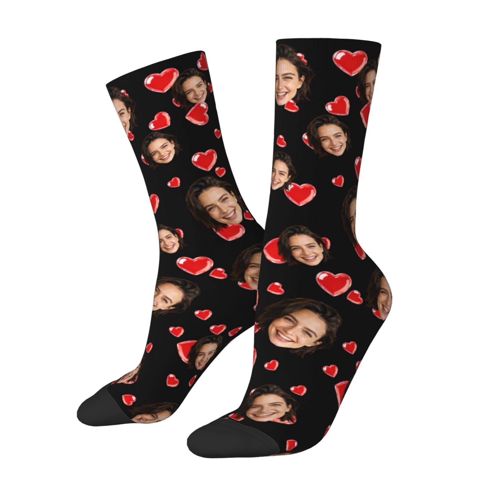Custom Face Photo Socks Person - Socks Ankle Men recension och pris