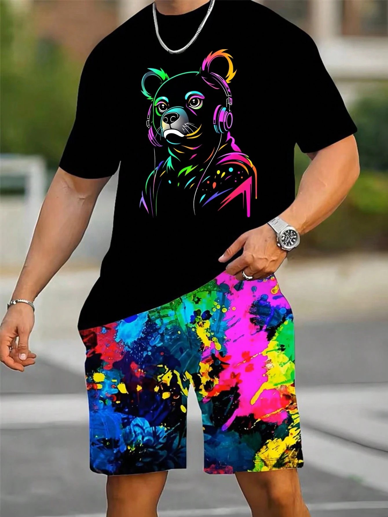 2026 Summer New Men's Short-Sl - Men'S Fashion Videos recension och pris