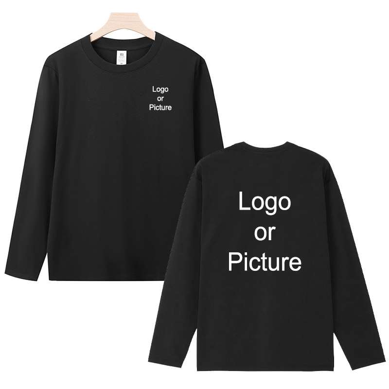 Customized Cotton Long Sleeve  - Men'S Fashion T Shirts recension och pris