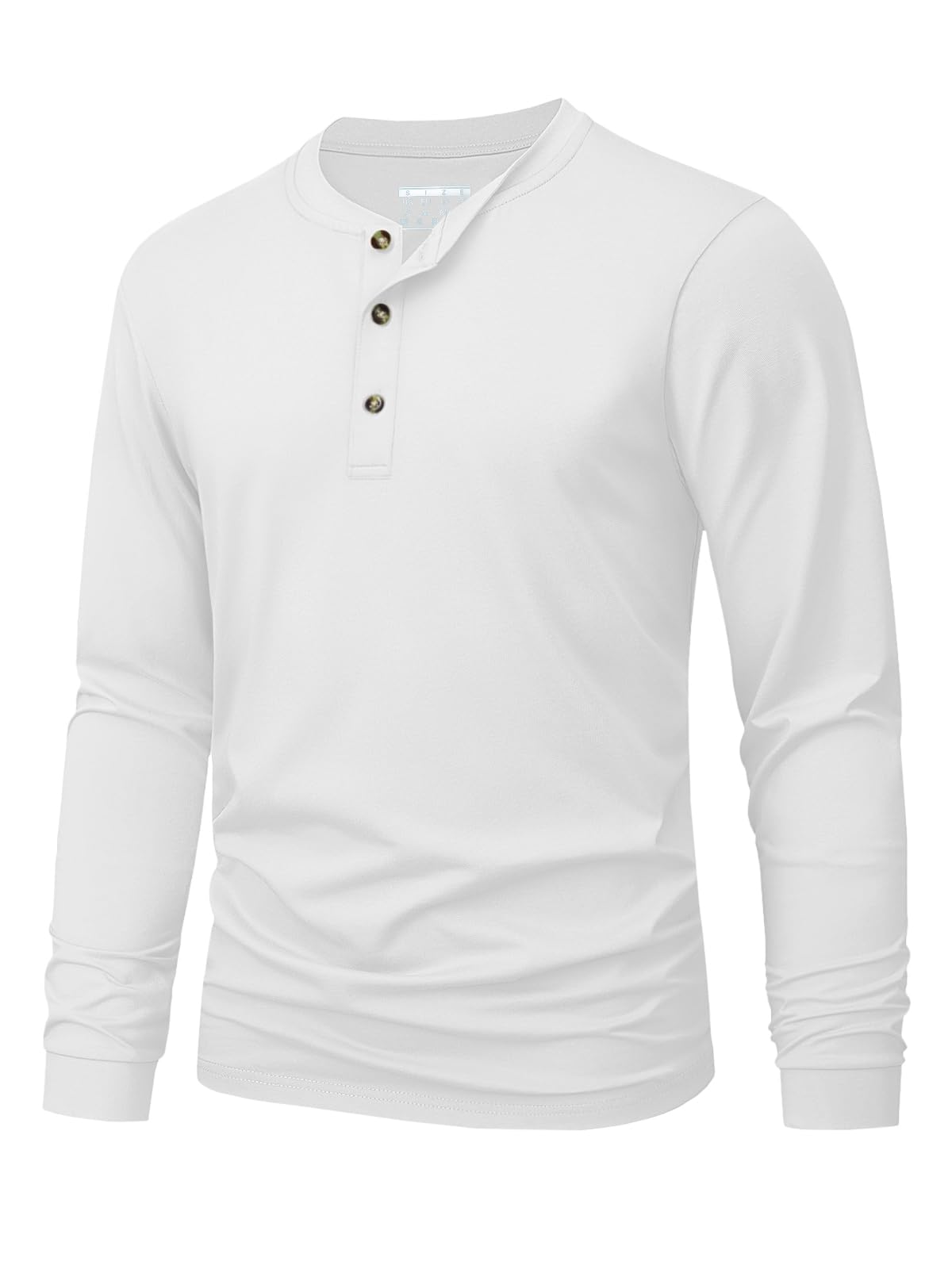 Men's Henley T-Shirt Simple So - Mens Fashion Clothes recension och pris