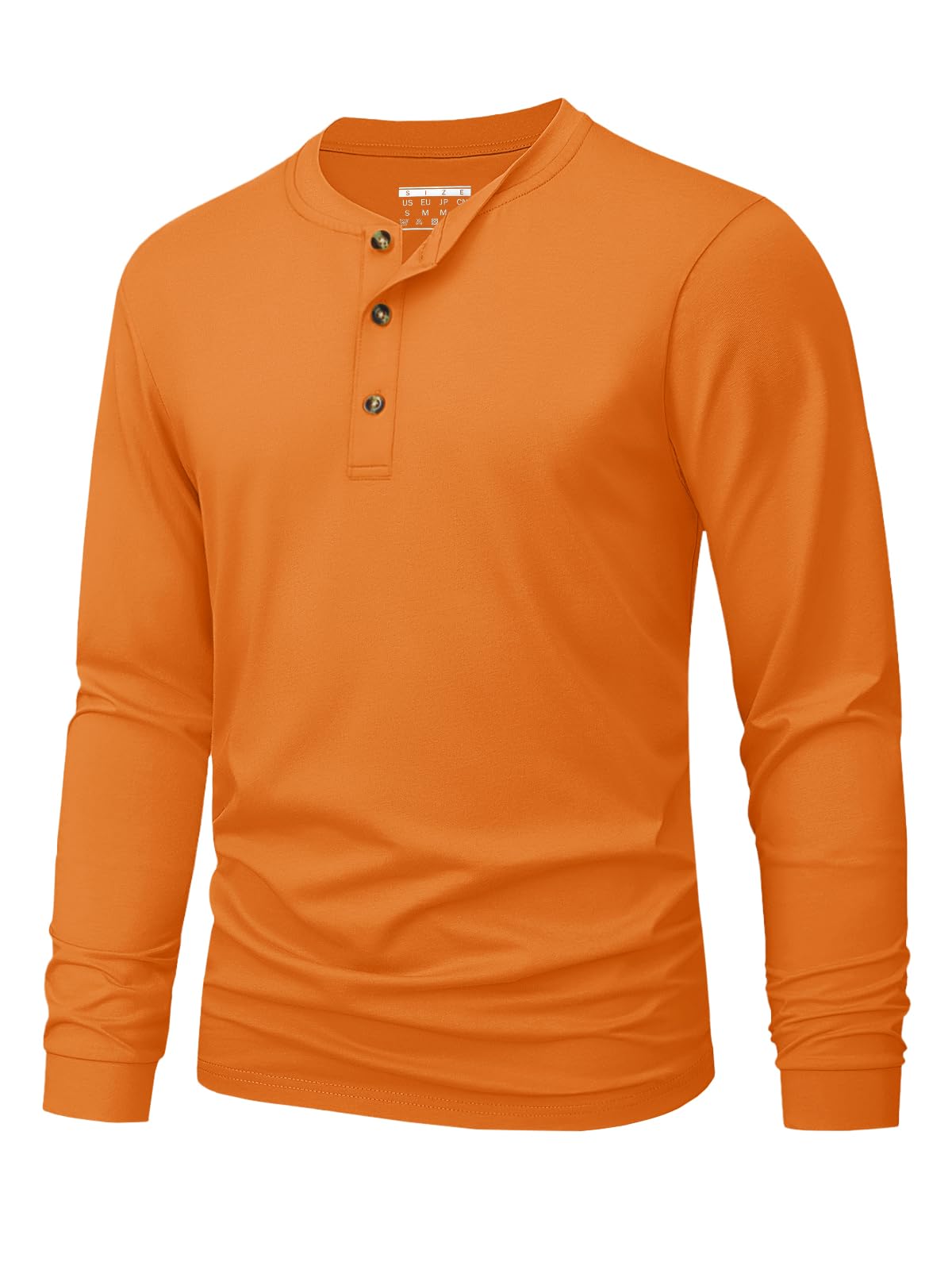 Men's Henley T-Shirt Simple So - Mens Fashion Clothes recension och pris