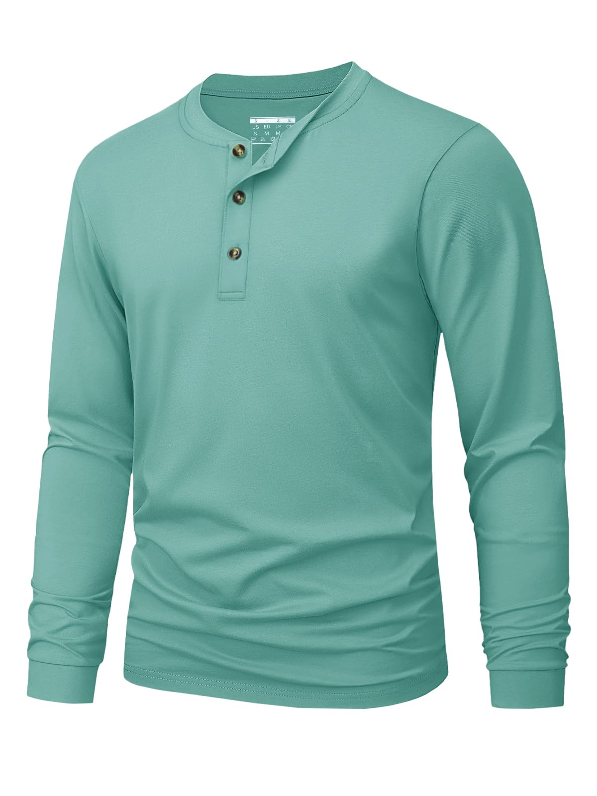 Men's Henley T-Shirt Simple So - Mens Fashion Clothes recension och pris