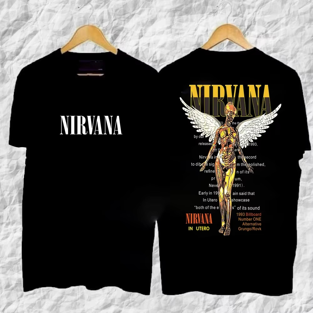 Nirvana Rock Band Classic Albu - Poster Men Fashion recension och pris