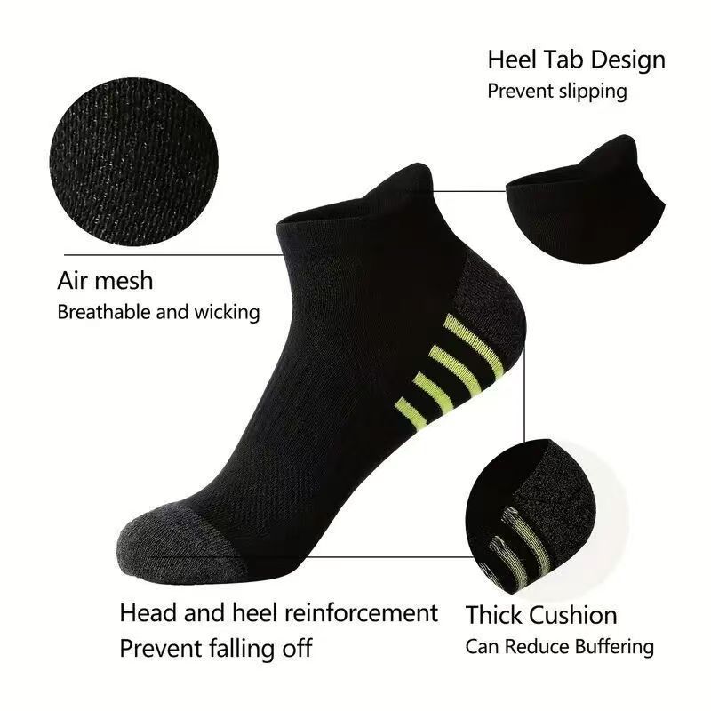 12Pairs High Quality Men's Spo - Socks Ankle Men recension och pris